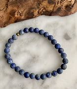 Image result for Lapis Bead Bracelet