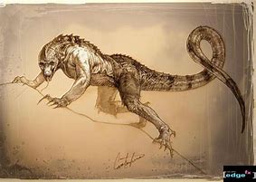 Image result for Lizard Monster Concept Art