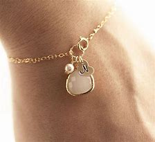 Image result for Initial Charm Bracelet