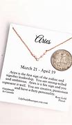 Image result for Aries Zodiac Necklace