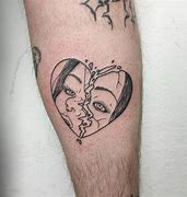 Image result for Broken Heart Tattoo Outline Drawings