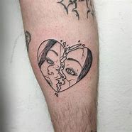 Image result for Broken Heart Black Rose Tattoo