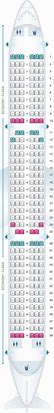 Image result for Wizz Air A321neo Seat Map