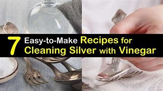 Image result for Vinegar to Clean Silver