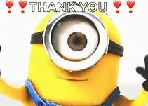 Image result for Thank You Minion Giff