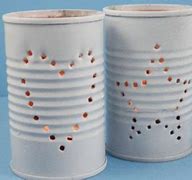 Image result for Tin Can Candle Holder