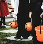 Image result for People Trick or Treating