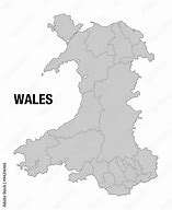 Image result for How Big Is Wales Map