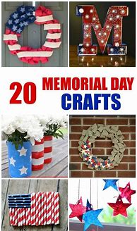 Image result for Memorial Day Flower Craft