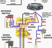 Image result for Hampton Bay Ceiling Fan Switch Wiring Diagram