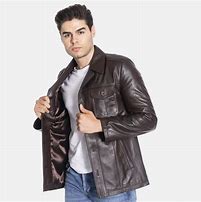 Image result for Leather Blazer