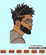 Image result for Boy with Locs SVG