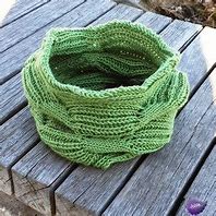 Image result for Green Knitted Circle Scarf