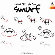 Image result for How to Draw Smurf Cat