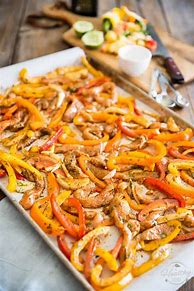 Image result for Healthy Mama Sheet Pan Fajitas