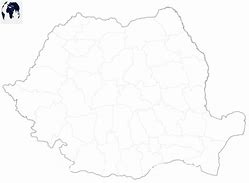 Image result for Romania Blank Map