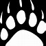 Image result for Gold Paw Print No Background