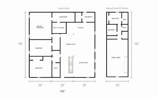 Image result for 30 X 40 Barndominium Floor Plans