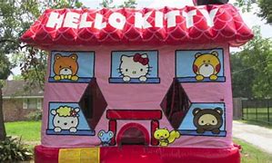 Image result for Hello Kitty Bounce House