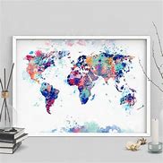 Image result for World Map Colouring Poster