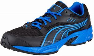 Image result for Blue and Black Puma Shoes