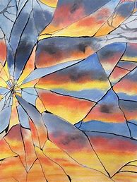 Image result for Broken Mirror Painting