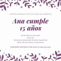 Image result for Invitaciones Para 15 Años