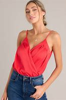 Image result for Red Bodysuit