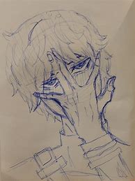 Image result for Anime Boy Hand Sketch