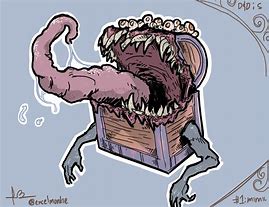 Image result for Mimic Train Drawing Dnd