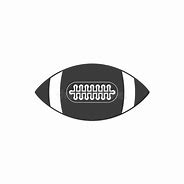 Image result for Blank American Football Ball