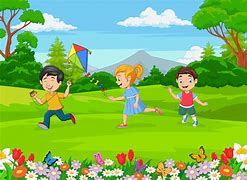 Image result for Toddlers Playing in a Garden