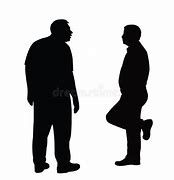 Image result for Men Talking Silhouette