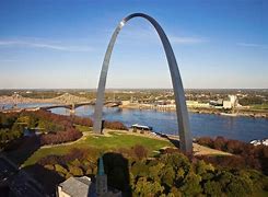 Image result for Ice Hanging On the Saint Louis Arch