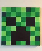 Image result for minecraft creeper pixel art