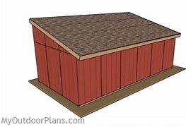 Image result for 12X24 Run in Shed Plans