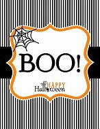 Image result for Free Printable Halloween Boo Signs