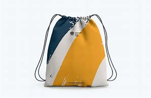 Image result for Cotton Drawstring Bags Mockup