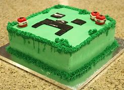 Image result for Easy Minecraft Cake