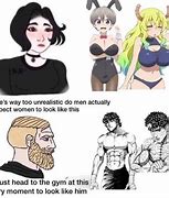 Image result for Unrealistic Anime