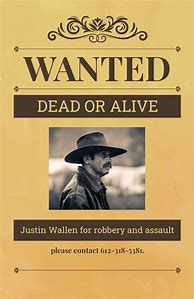 Image result for Black Wanted Poster