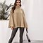 Image result for Tan Colour Poncho