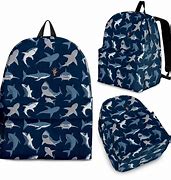 Image result for Great White Shark Backpack