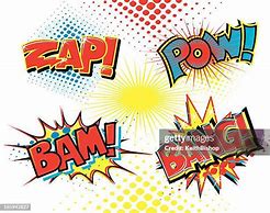 Image result for Comic Book Bang Pow K Pow