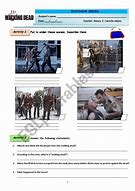 Image result for Walking Dead Worksheet Fun