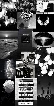 Image result for Aesthetic Black and White Picture Wall