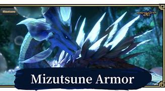 Image result for Monster Hunter Rise Mizutsune Armor