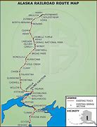 Image result for Alaska Rail Map