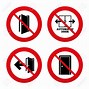 Image result for Fire Exit Sign Clip Art