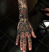 Image result for Old School Finger Tattoos